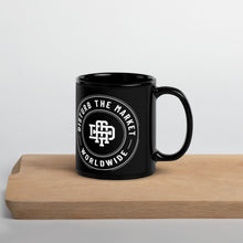 Load image into Gallery viewer, DTM QR Code Black Glossy Mug