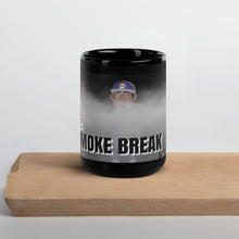 Load image into Gallery viewer, The Smoke Break Black Glossy Mug