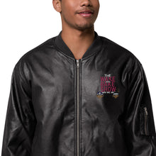 Load image into Gallery viewer, W&B Show Leather Bomber Jacket