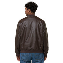 Load image into Gallery viewer, W&B Show Leather Bomber Jacket