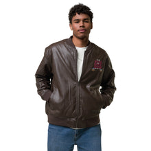 Load image into Gallery viewer, W&B Show Leather Bomber Jacket