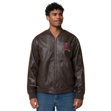 Load image into Gallery viewer, W&B Show Leather Bomber Jacket