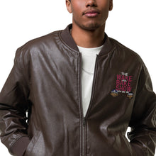 Load image into Gallery viewer, W&B Show Leather Bomber Jacket