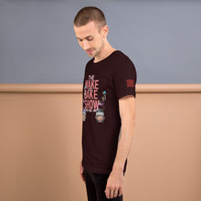 Load image into Gallery viewer, THE WAKE AND BAKE SHOW AND PODCAST T-SHIRT