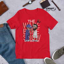 Load image into Gallery viewer, THE WAKE AND BAKE SHOW T-SHIRT