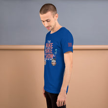 Load image into Gallery viewer, THE WAKE AND BAKE SHOW AND PODCAST T-SHIRT