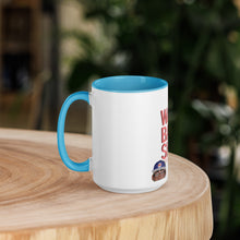 Load image into Gallery viewer, The Wake & Bake Show Mug with Color Inside