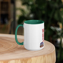 Load image into Gallery viewer, The Wake & Bake Show Mug with Color Inside