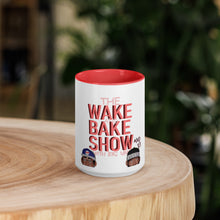 Load image into Gallery viewer, The Wake & Bake Show Mug with Color Inside