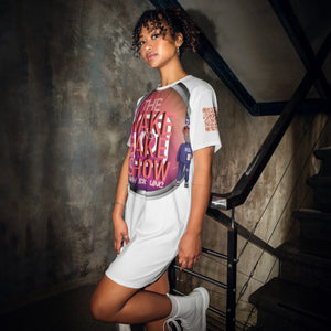 W&B Instagram QR Code T-shirt dress