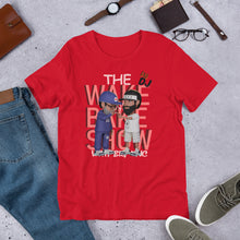 Load image into Gallery viewer, THE WAKE AND BAKE SHOW T-SHIRT
