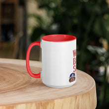 Load image into Gallery viewer, The Wake &amp; Bake Show Mug with Color Inside
